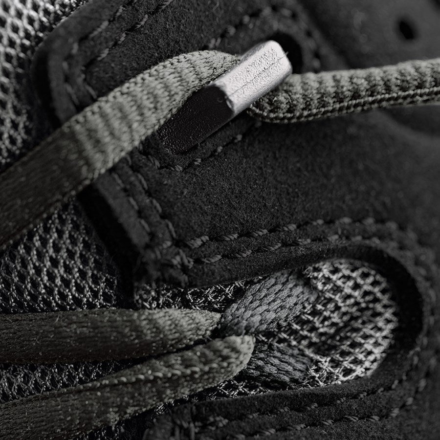Detailed image S1P Safety shoes e.s. Banco mid black/anthracite