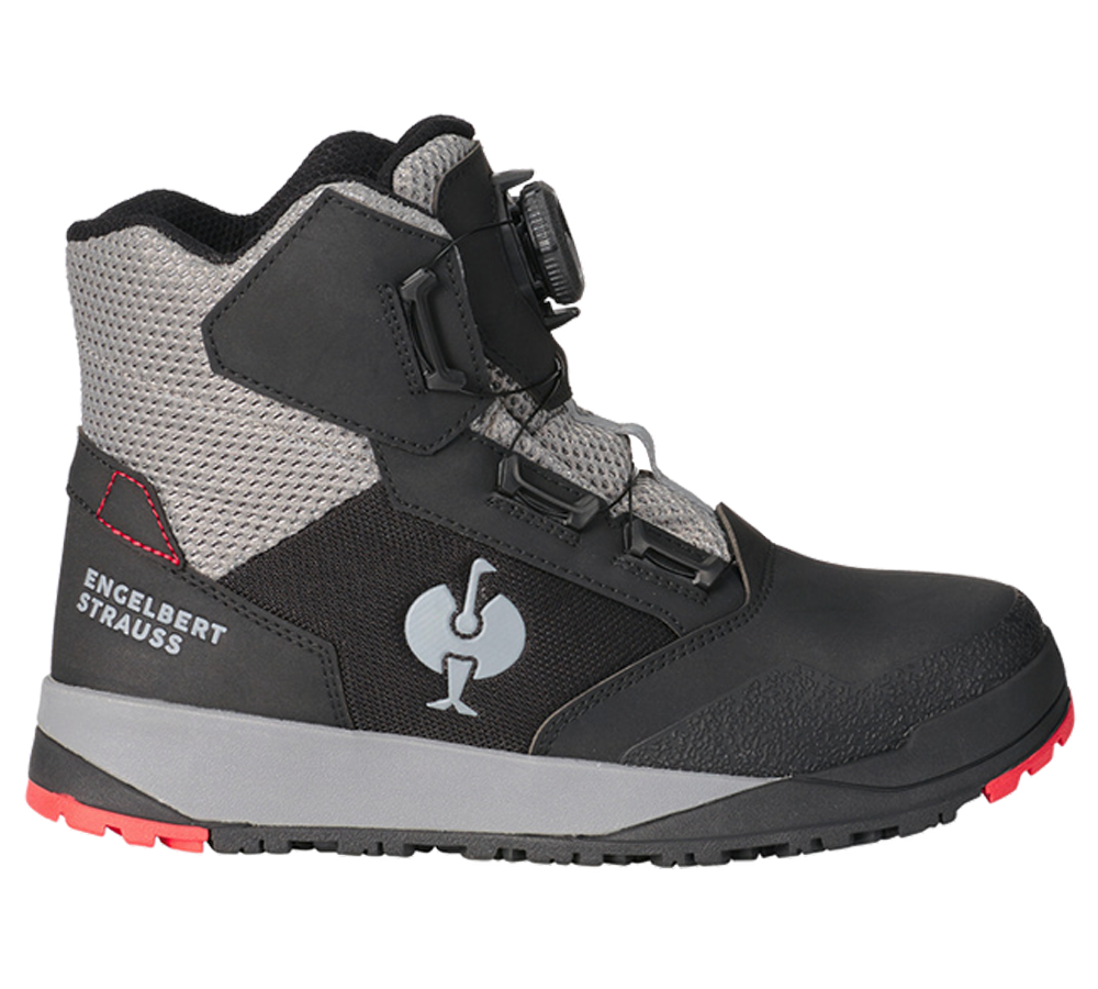 Primary image S1 Safety boots e.s. Nakuru mid black/pearlgrey