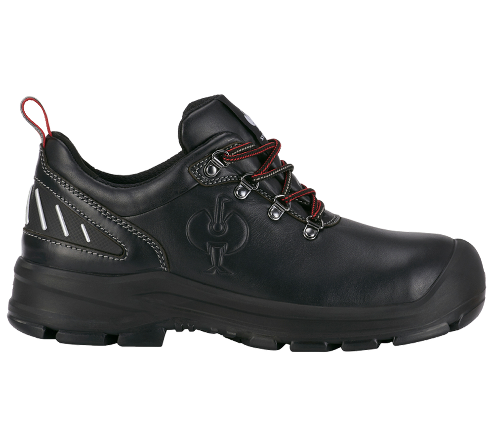 Primary image S3 Safety shoes e.s. Umbriel II low black/straussred