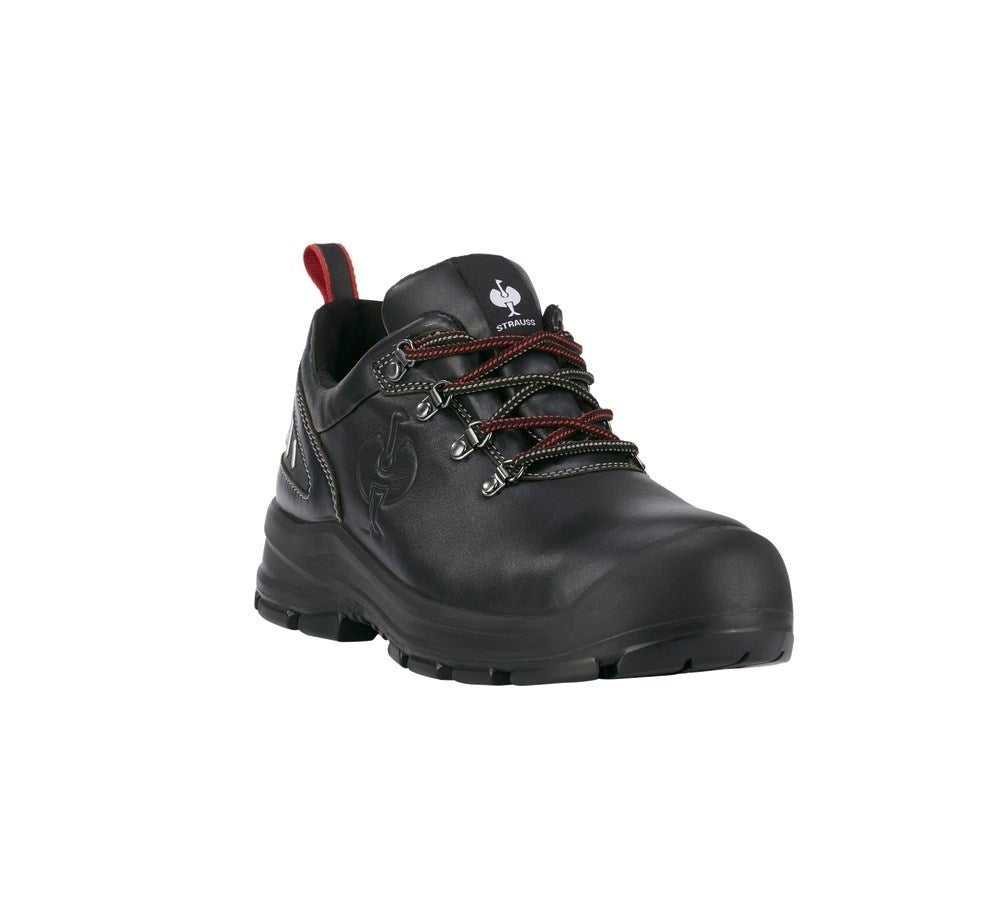 Secondary image S3 Safety shoes e.s. Umbriel II low black/straussred
