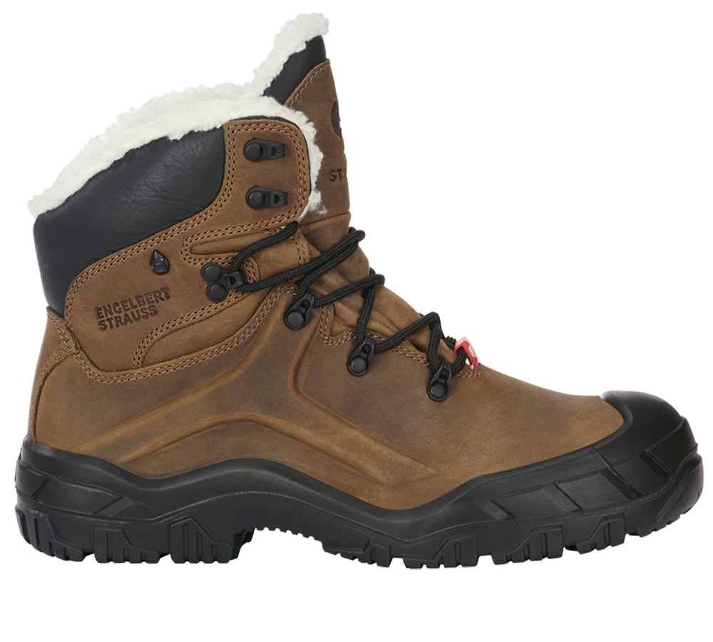 Primary image S3 Safety boots e.s. Okomu mid brown