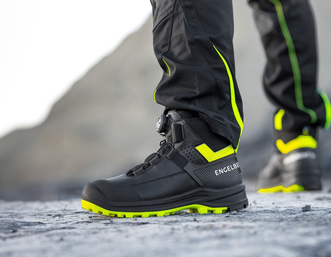 Additional image 2 S3 Safety boots e.s. Sawato mid black/high-vis yellow