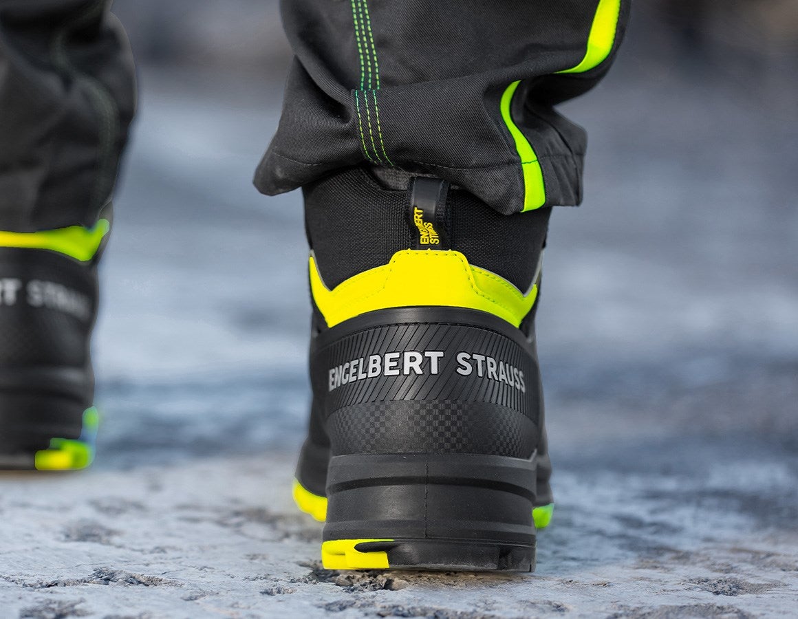 Additional image 3 S3 Safety boots e.s. Sawato mid black/high-vis yellow