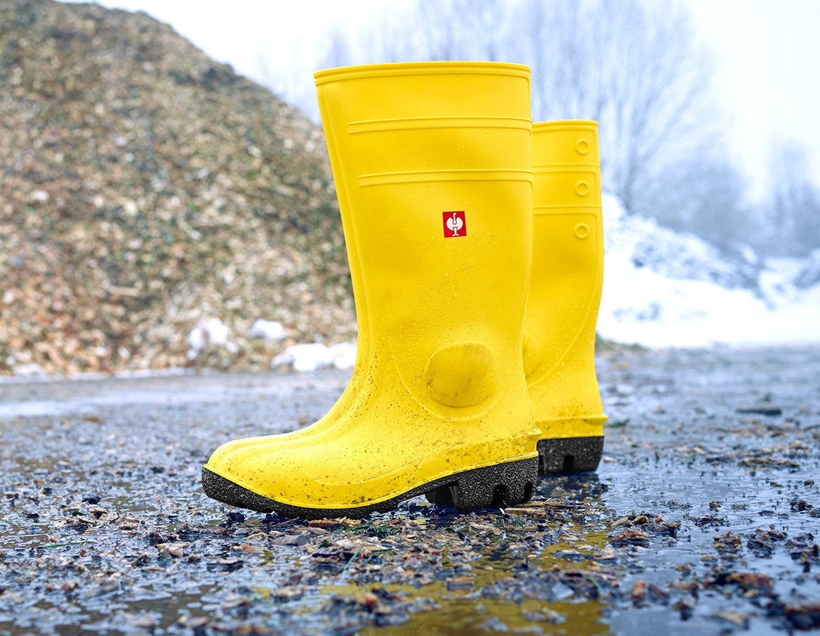 Main action image S5 Safety boots yellow
