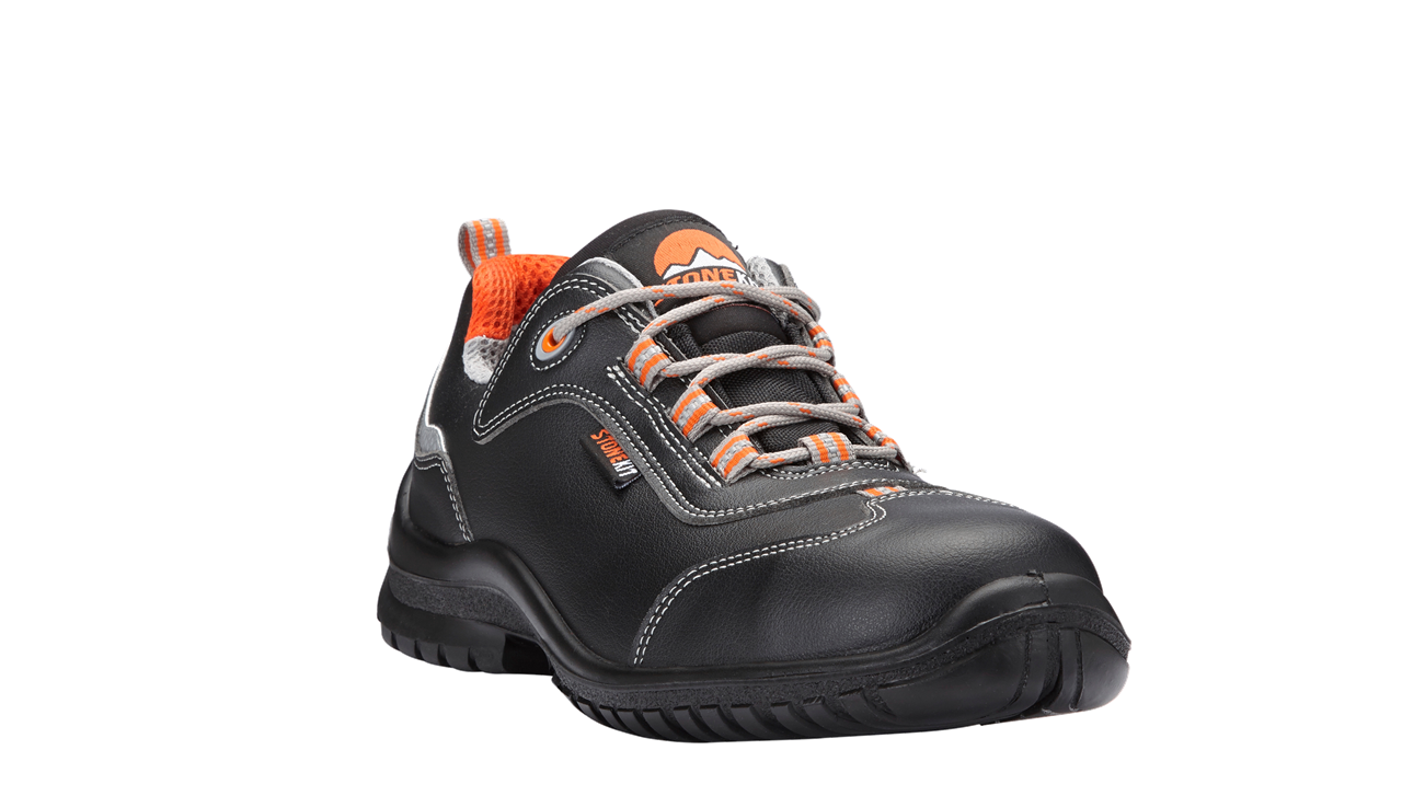 Secondary image STONEKIT S3 Safety shoes Luke black/orange