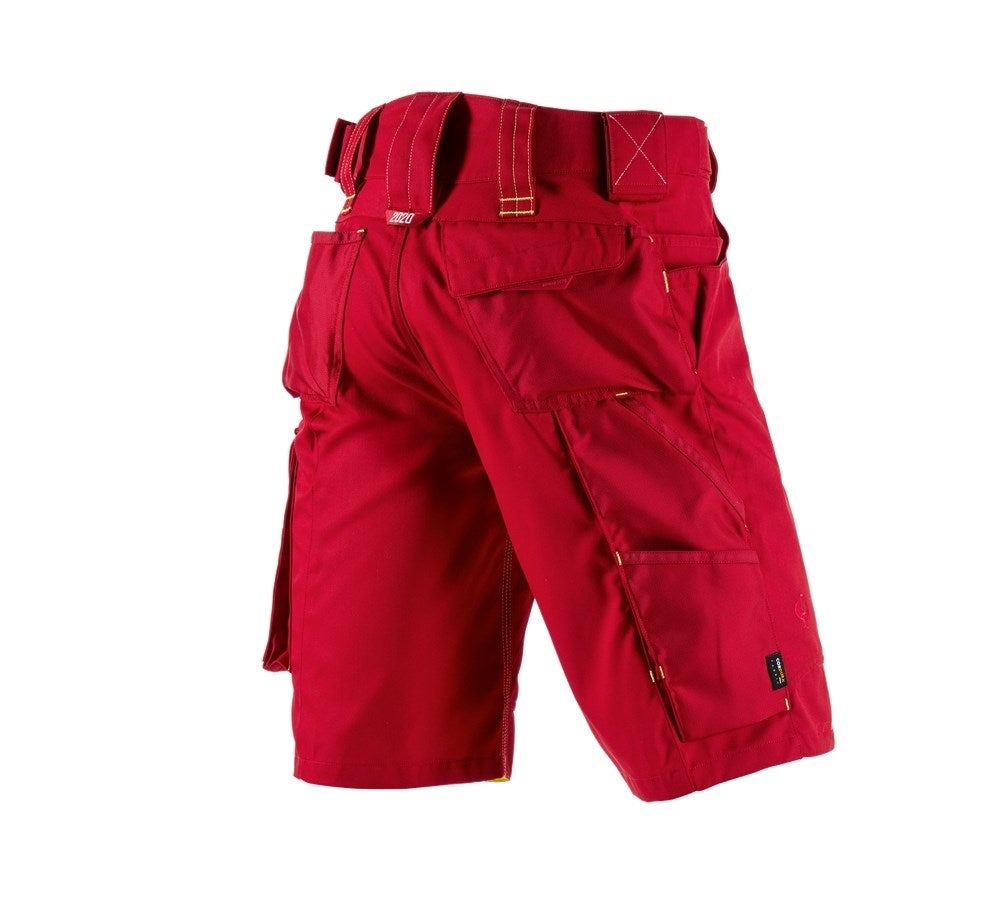 Secondary image Shorts e.s.motion 2020 fiery red/high-vis yellow