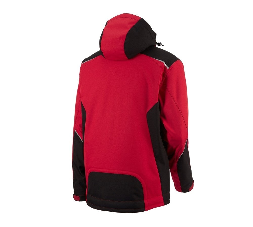 Secondary image Softshell jacket e.s.motion red/black