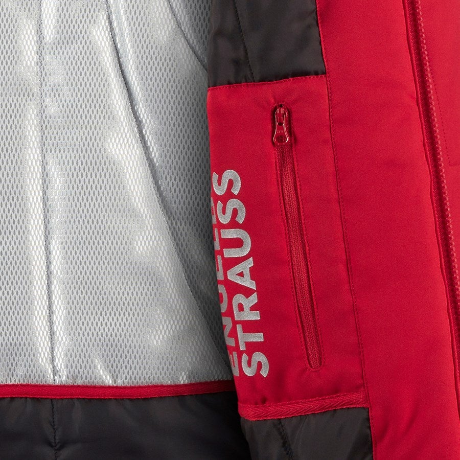 Detailed image Softshell jacket e.s.motion red/black