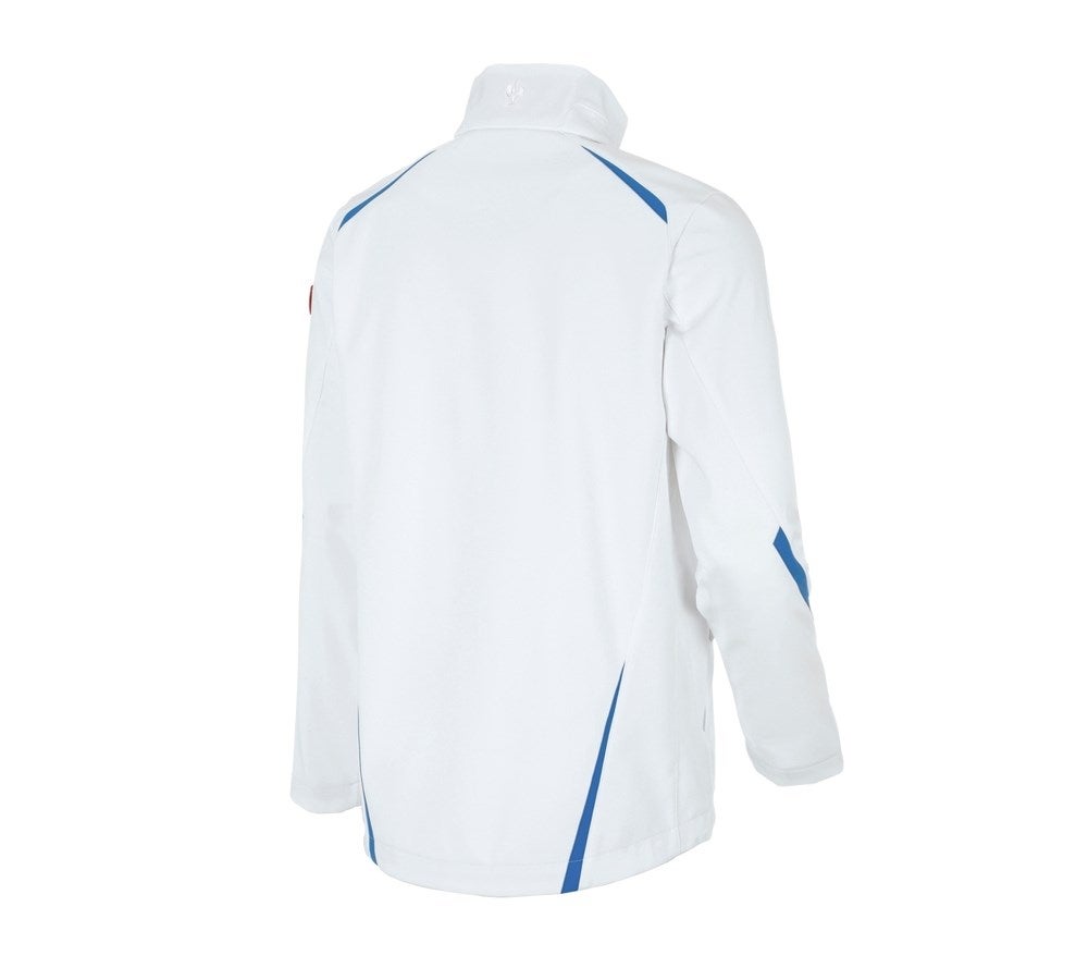 Secondary image Softshell jacket e.s.motion 2020 white/gentianblue