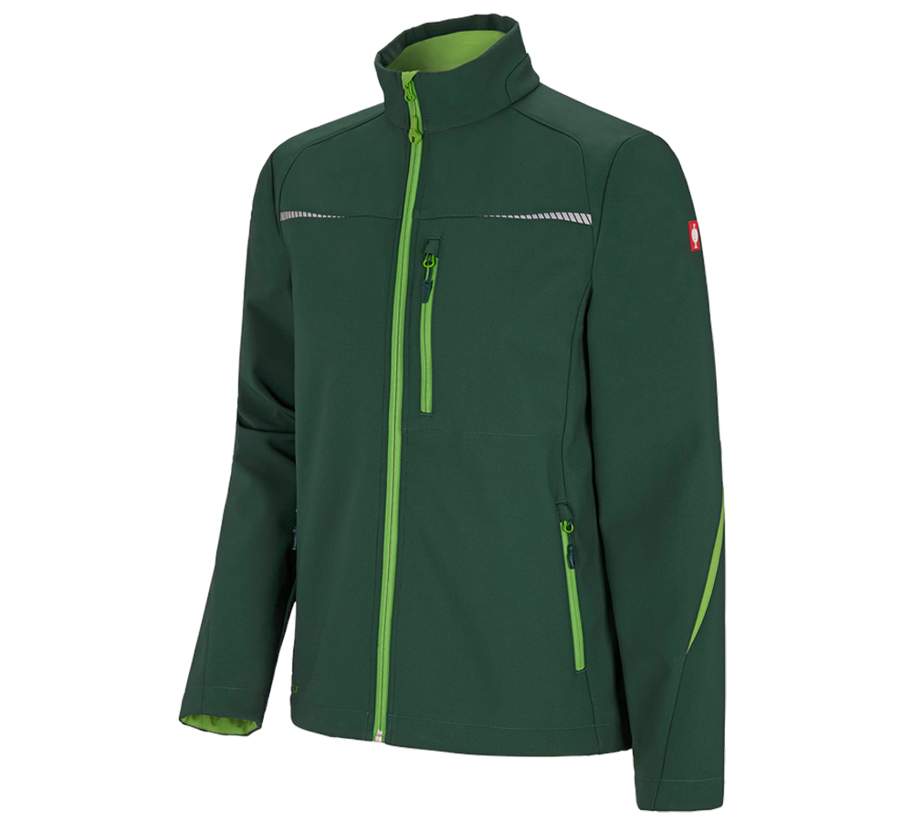 Primary image Softshell jacket e.s.motion 2020 green/seagreen