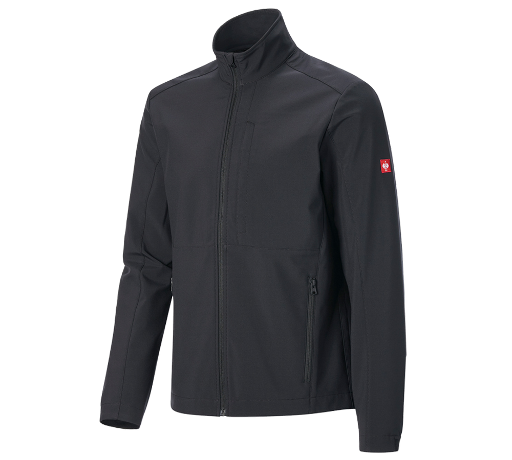 Primary image Softshell jacket e.s.trail pure black