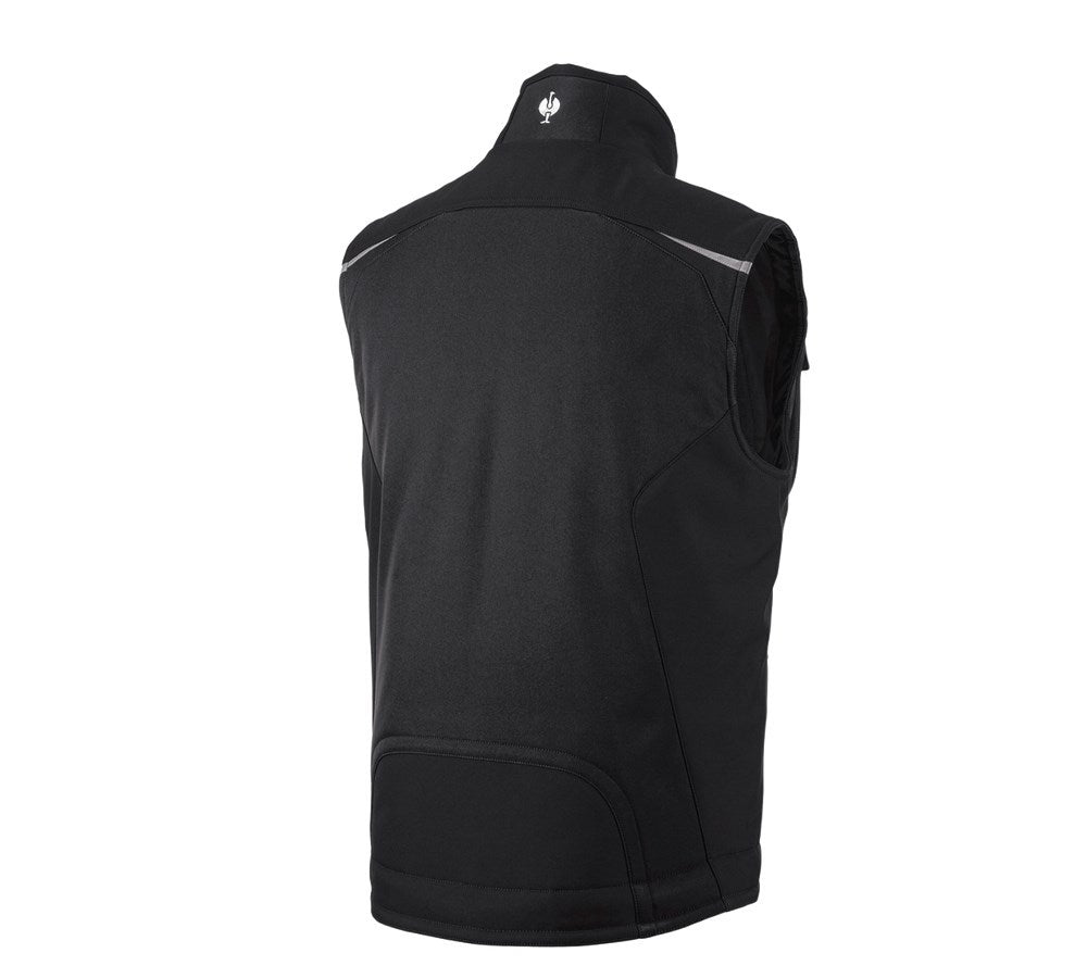 Secondary image Softshell bodywarmer e.s.motion black