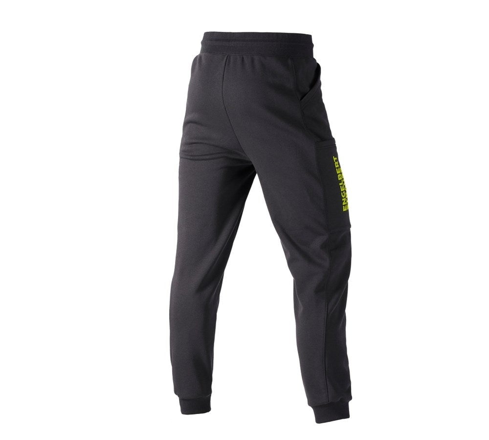 Secondary image Sweat pants e.s.trail black/acid yellow
