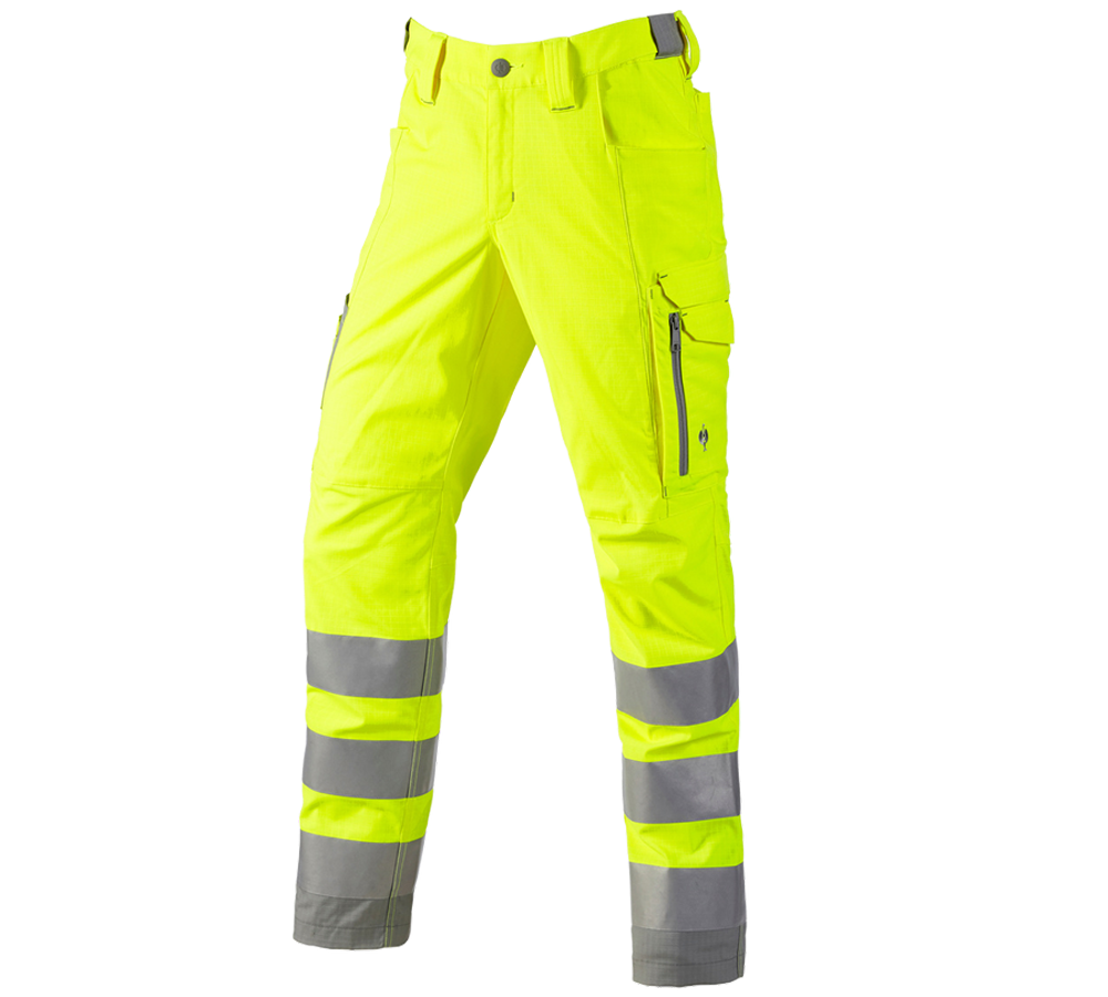 Primary image High-vis cargo trousers e.s.concrete high-vis yellow/pearlgrey