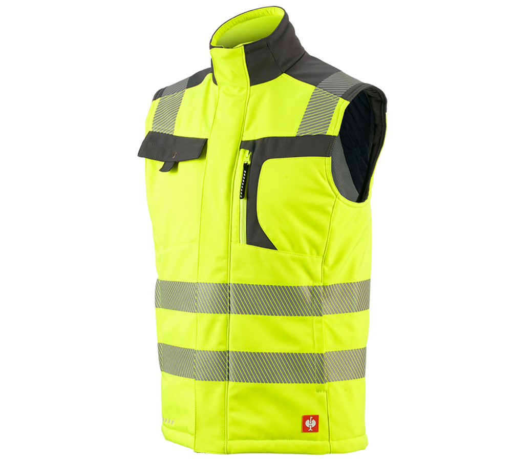 Primary image High-vis softshell bodywarmer e.s.motion high-vis yellow/anthracite