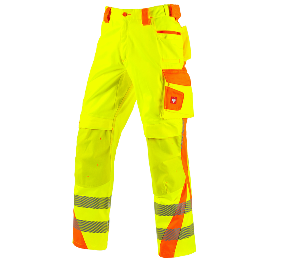 Primary image High-vis trousers e.s.motion 2020 winter high-vis yellow/high-vis orange