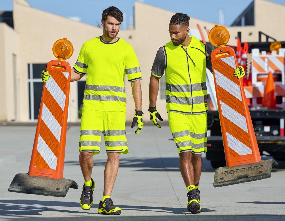 Additional image 2 High-vis functional shorts e.s.ambition high-vis yellow/anthracite