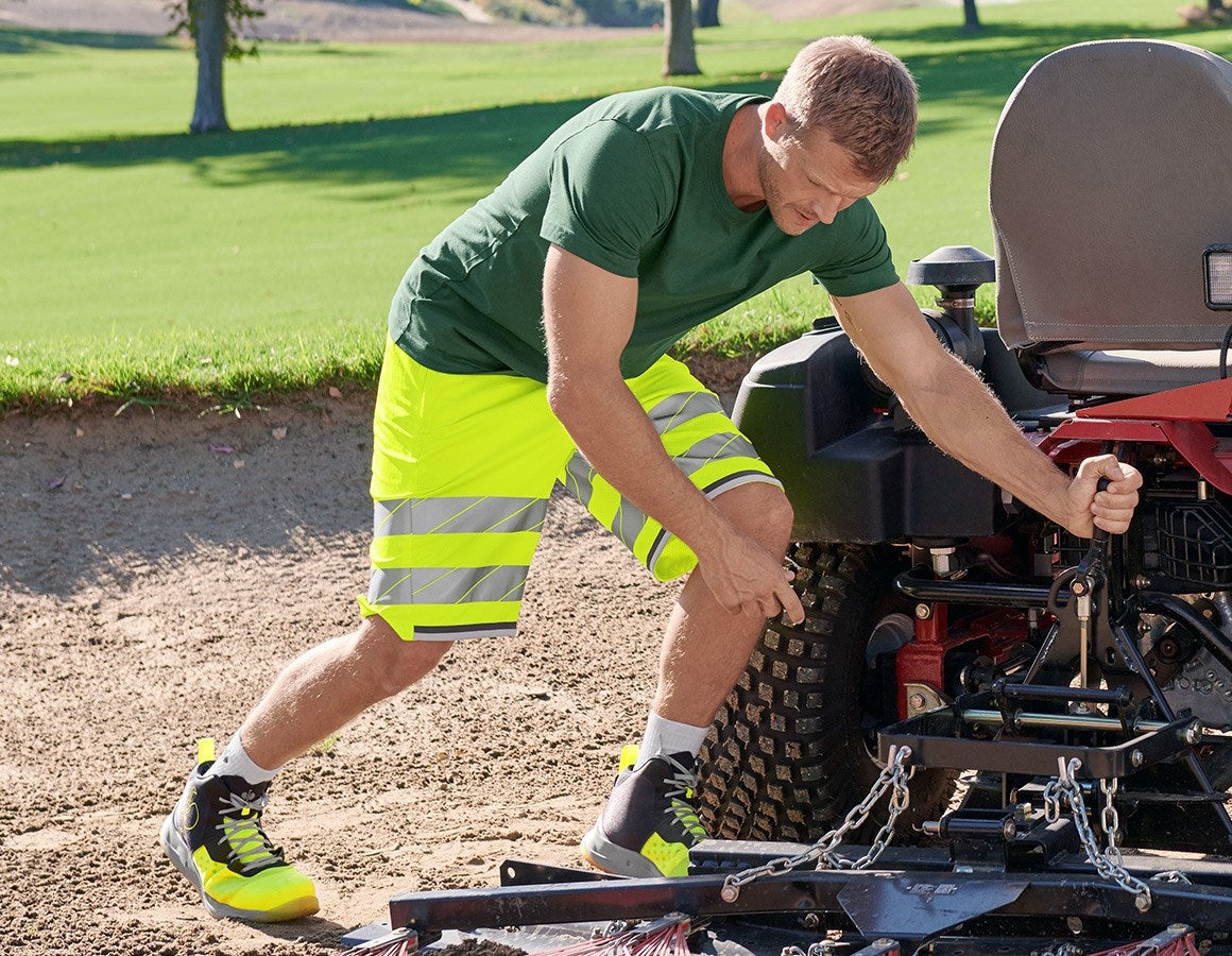 Additional image 7 High-vis functional shorts e.s.ambition high-vis yellow/anthracite