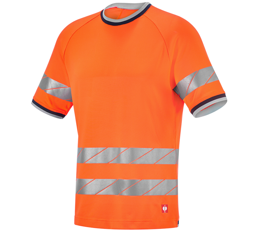 Primary image High-vis functional t-shirt e.s.ambition high-vis orange/navy