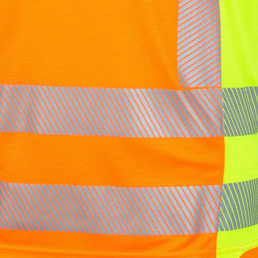 Detailed image High-vis functional T-Shirt e.s.motion 2020 high-vis orange/high-vis yellow