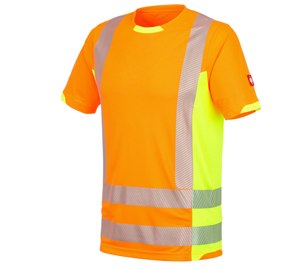 Primary image High-vis functional T-Shirt e.s.motion 2020 high-vis orange/high-vis yellow