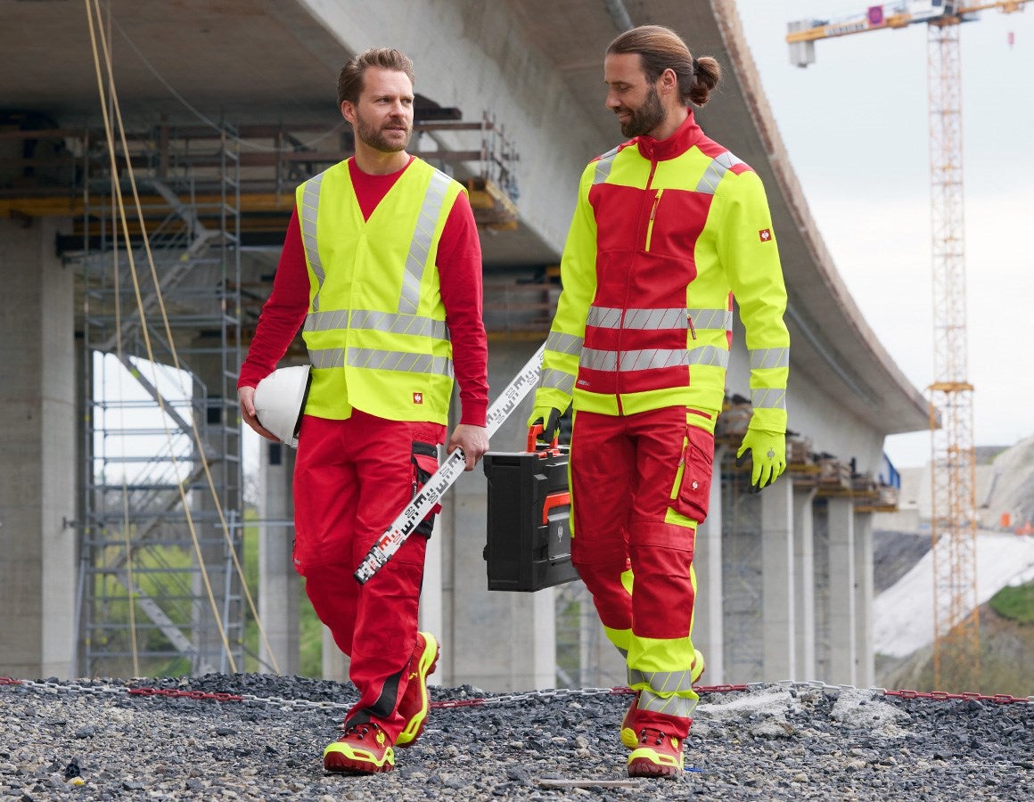 Additional image 4 High-vis bodywarmer e.s.motion 24/7 uni high-vis yellow