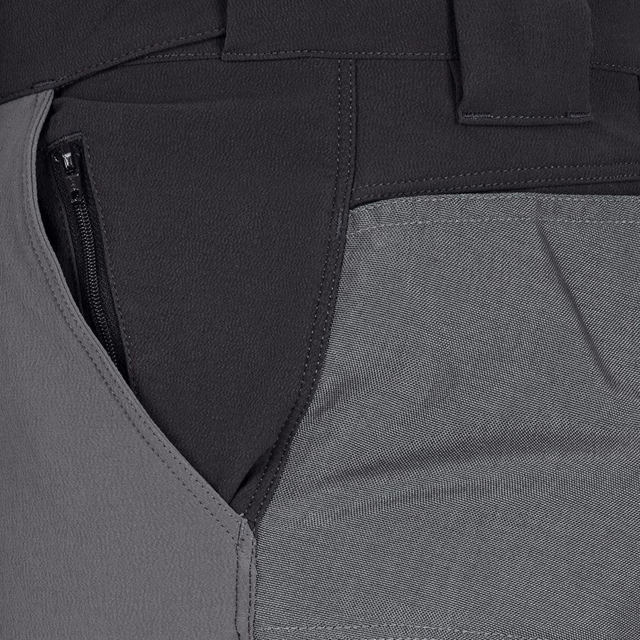 Detailed image Winter functional cargo trousers e.s.dynashield cement/graphite