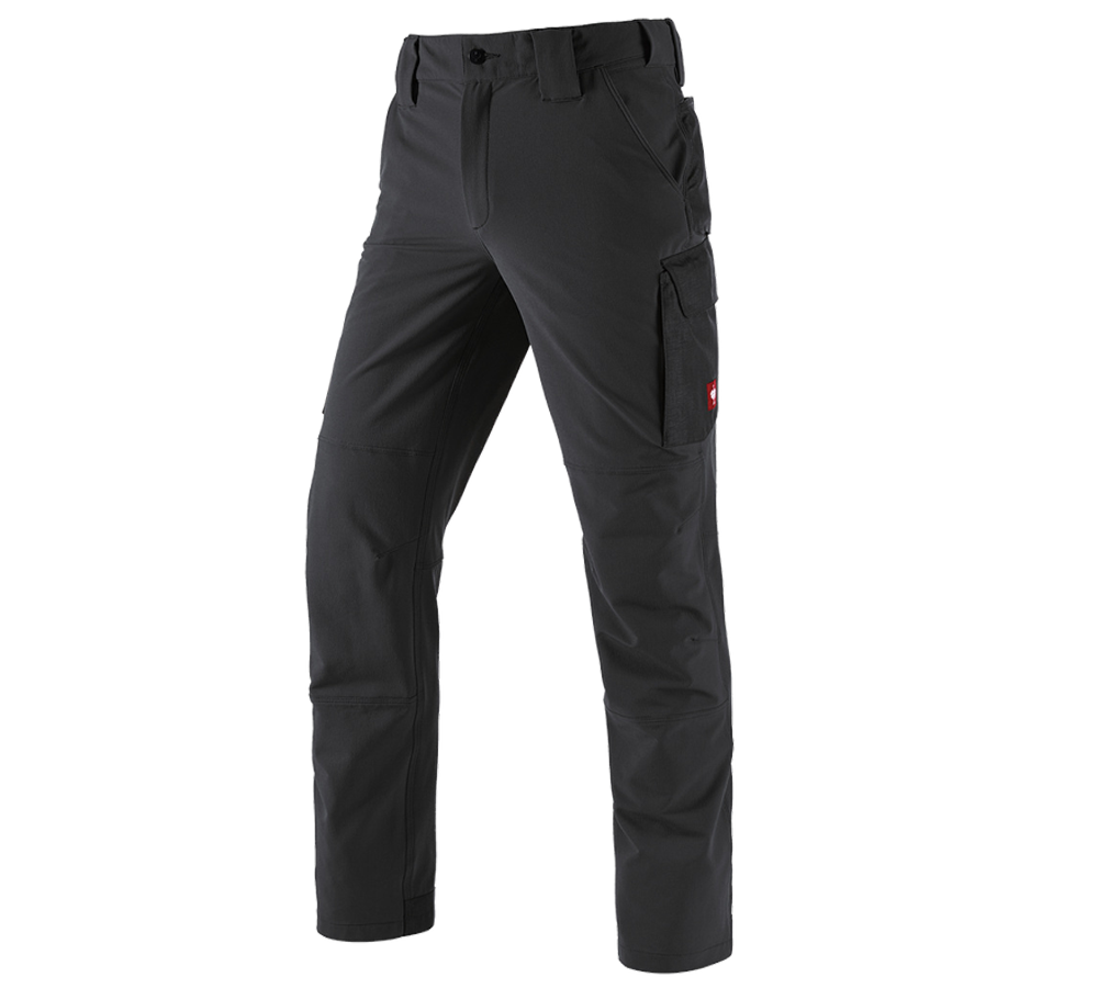 Primary image Winter funct. cargo trousers e.s.dynashield solid black