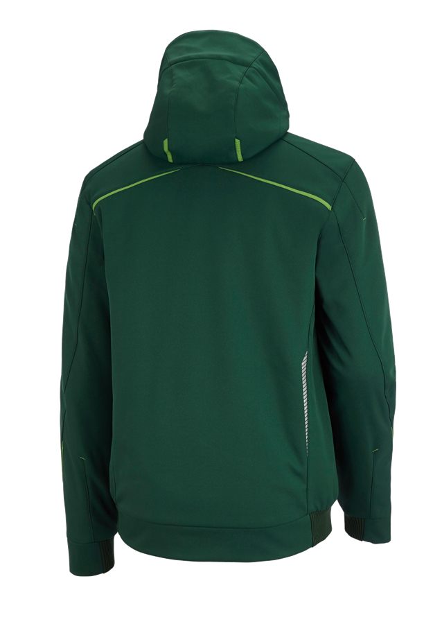 Secondary image Winter softshell jacket e.s.motion 2020, men's green/seagreen