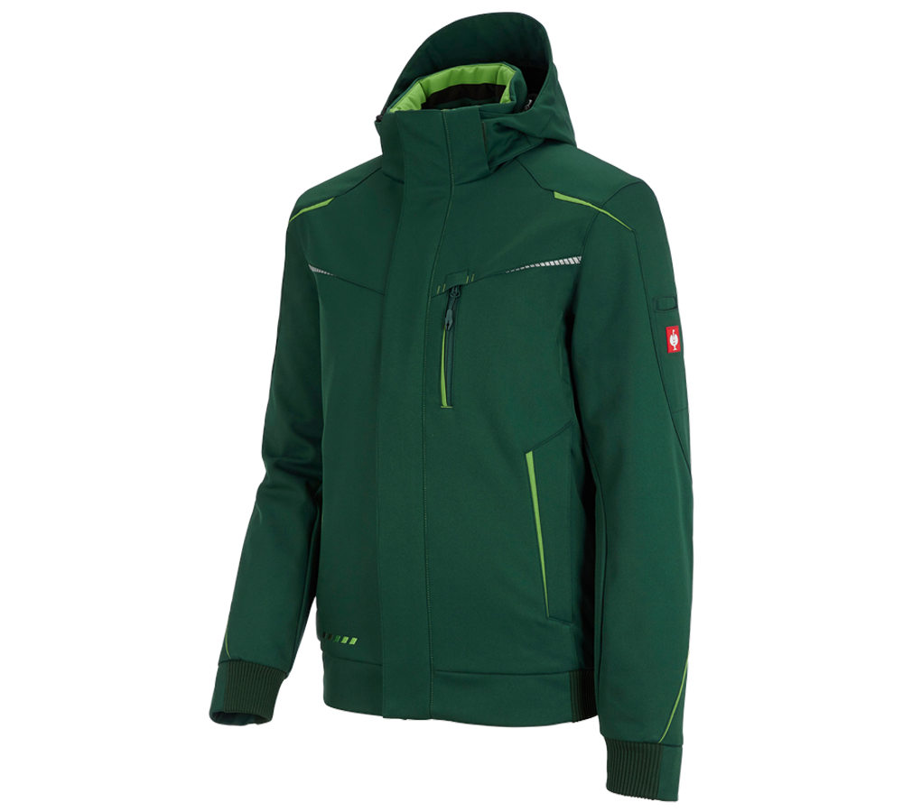 Primary image Winter softshell jacket e.s.motion 2020, men's green/seagreen