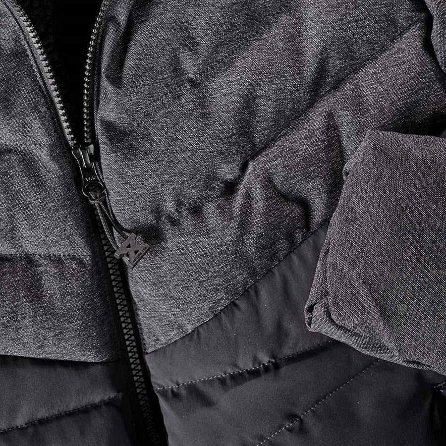 Detailed image Winter jacket e.s.motion ten, ladies' oxidblack