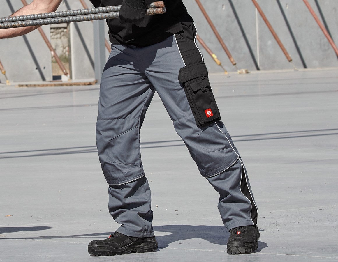 Main action image Zip-Off trousers e.s.active grey/black