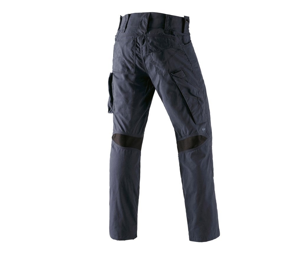 Secondary image e.s. Trousers cotton touch midnightblue