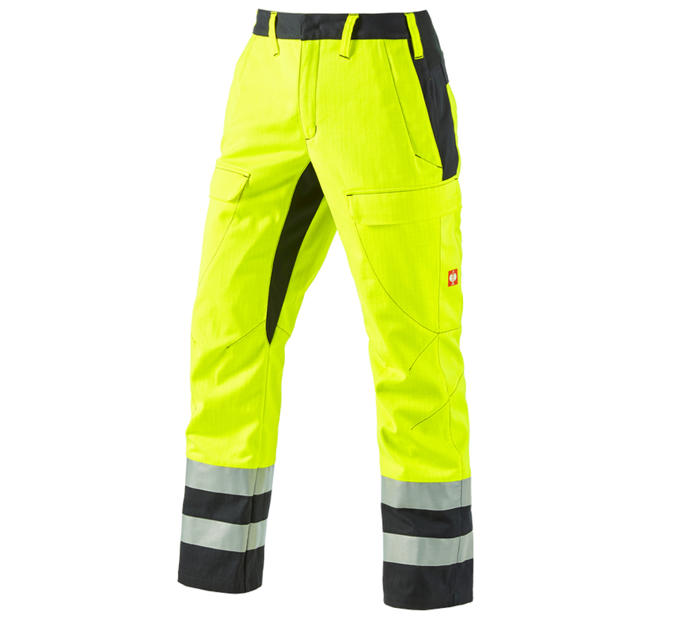 Primary image e.s. Trousers multinorm high-vis high-vis yellow/black