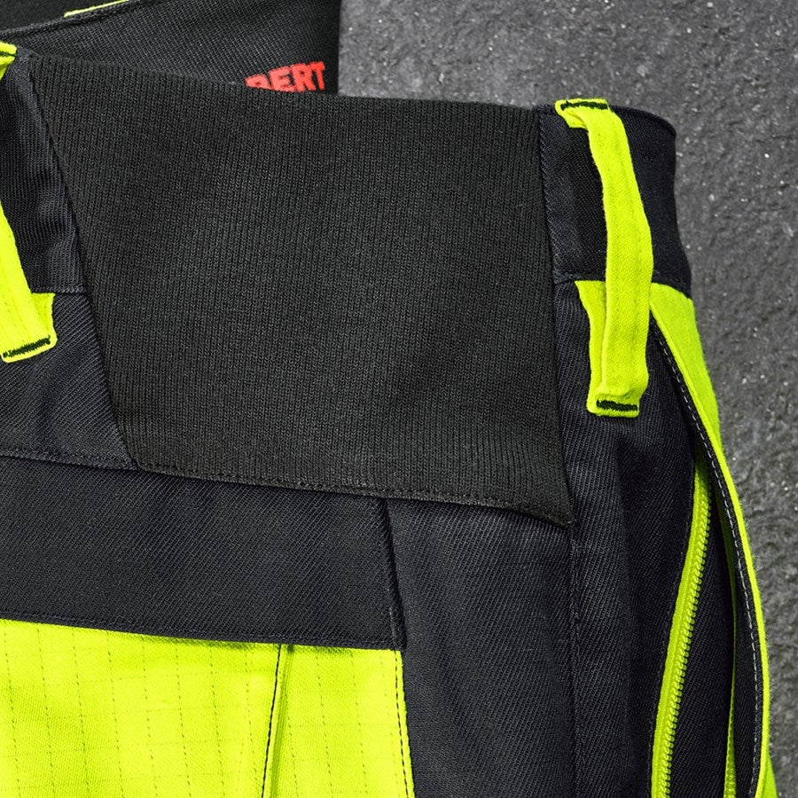 Detailed image e.s. Trousers multinorm high-vis high-vis yellow/black