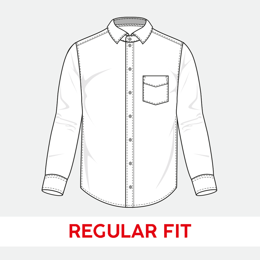 Detailed image e.s. Business shirt cotton stretch, regular fit black