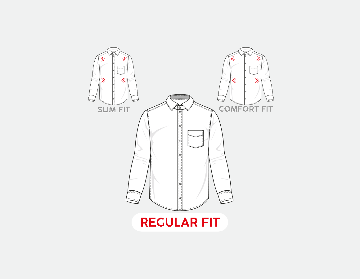 Additional image 3 e.s. Business shirt cotton stretch, regular fit black