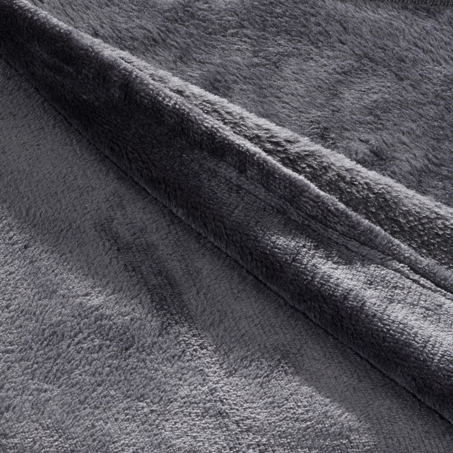 Detailed image e.s. Fleece blanket anthracite