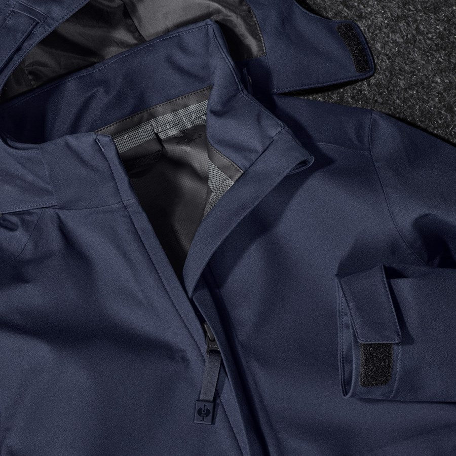 Detailed image e.s. Functional jacket CI, children's navy