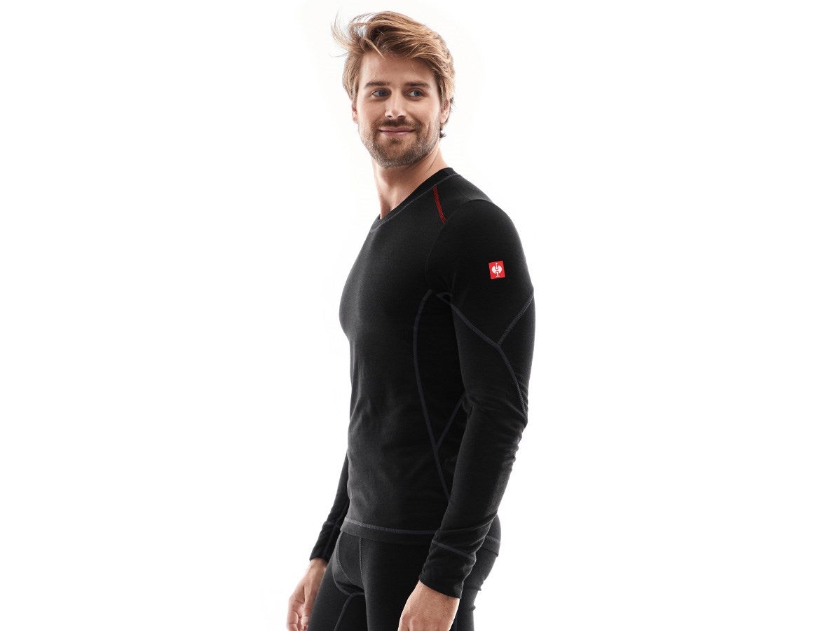 Additional image 1 e.s. functional-longsleeve basis-light black