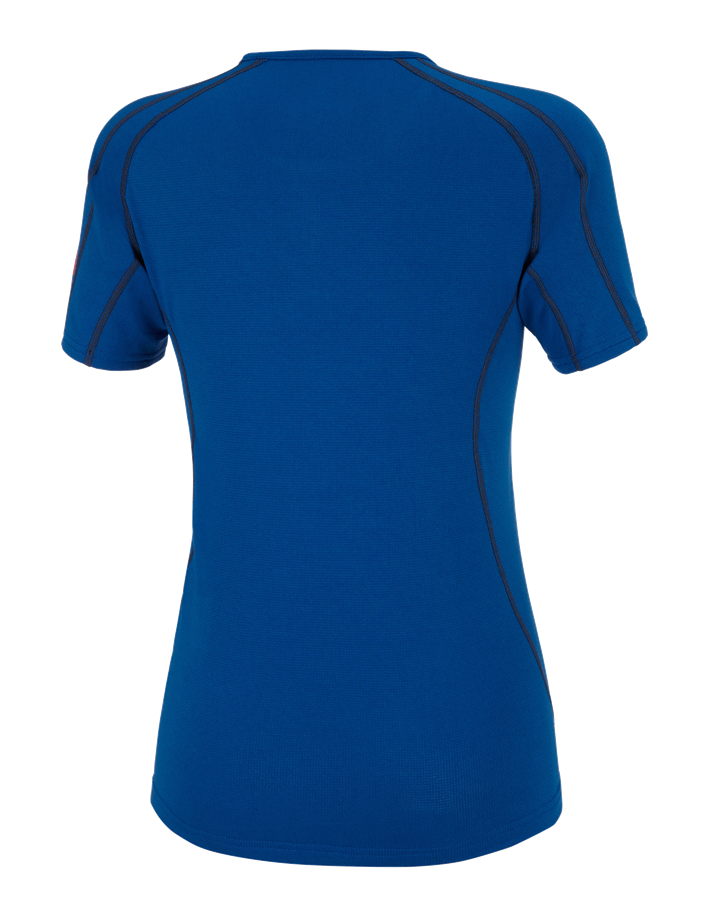 Secondary image e.s. functional-t-shirt clima-pro, warm, ladies' gentianblue