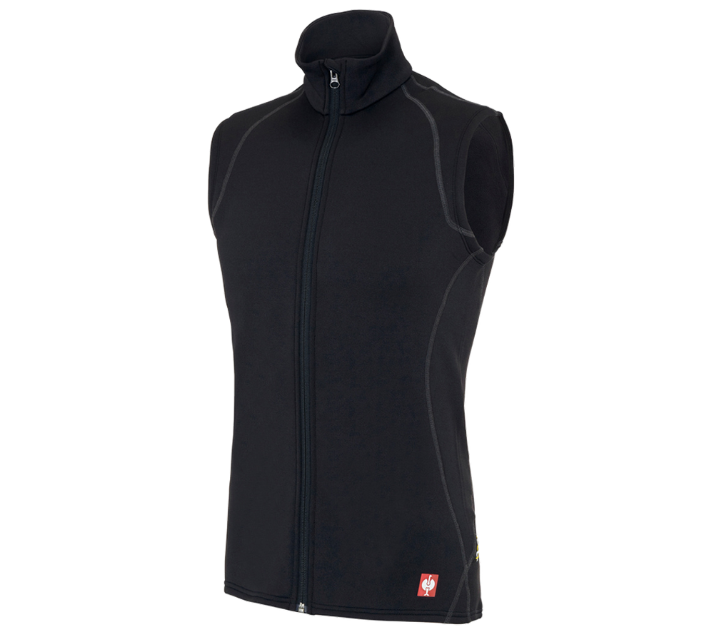 Primary image e.s. Function bodywarmer thermo stretch - x-warm black