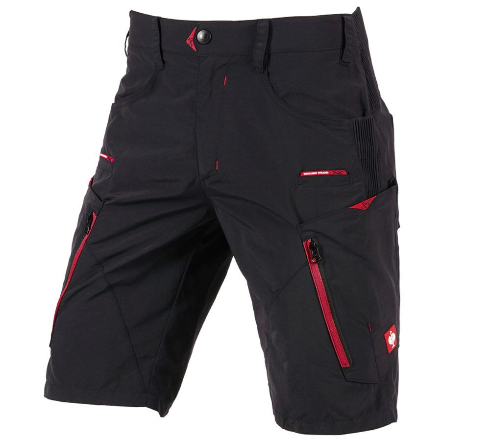 Primary image e.s. Functional shorts Superlite black/red