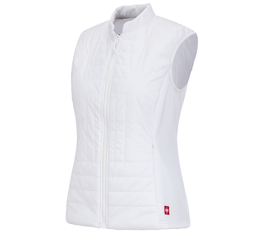 Primary image e.s. Function quilted bodywarmer thermo stretch,l. white