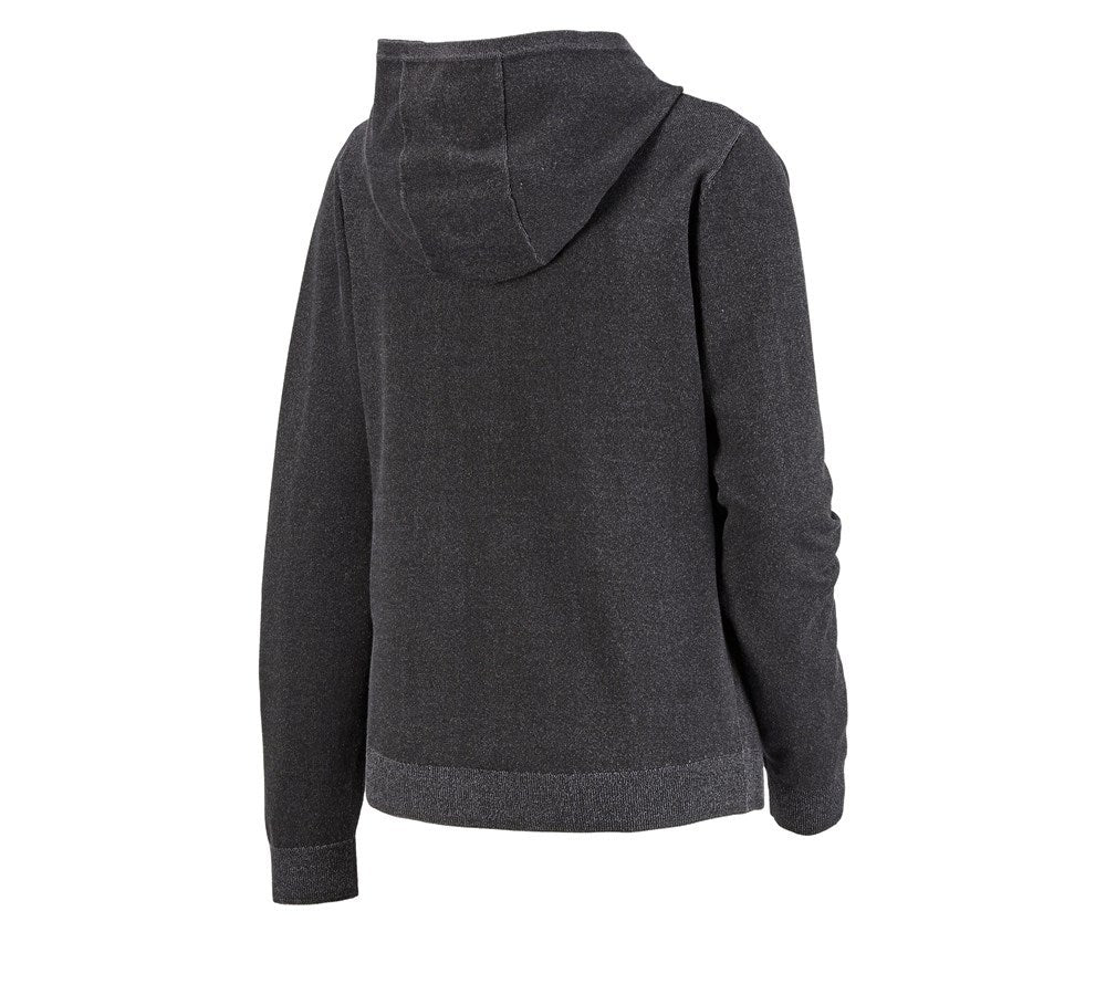 Secondary image e.s. Homewear Hoody, ladies' black