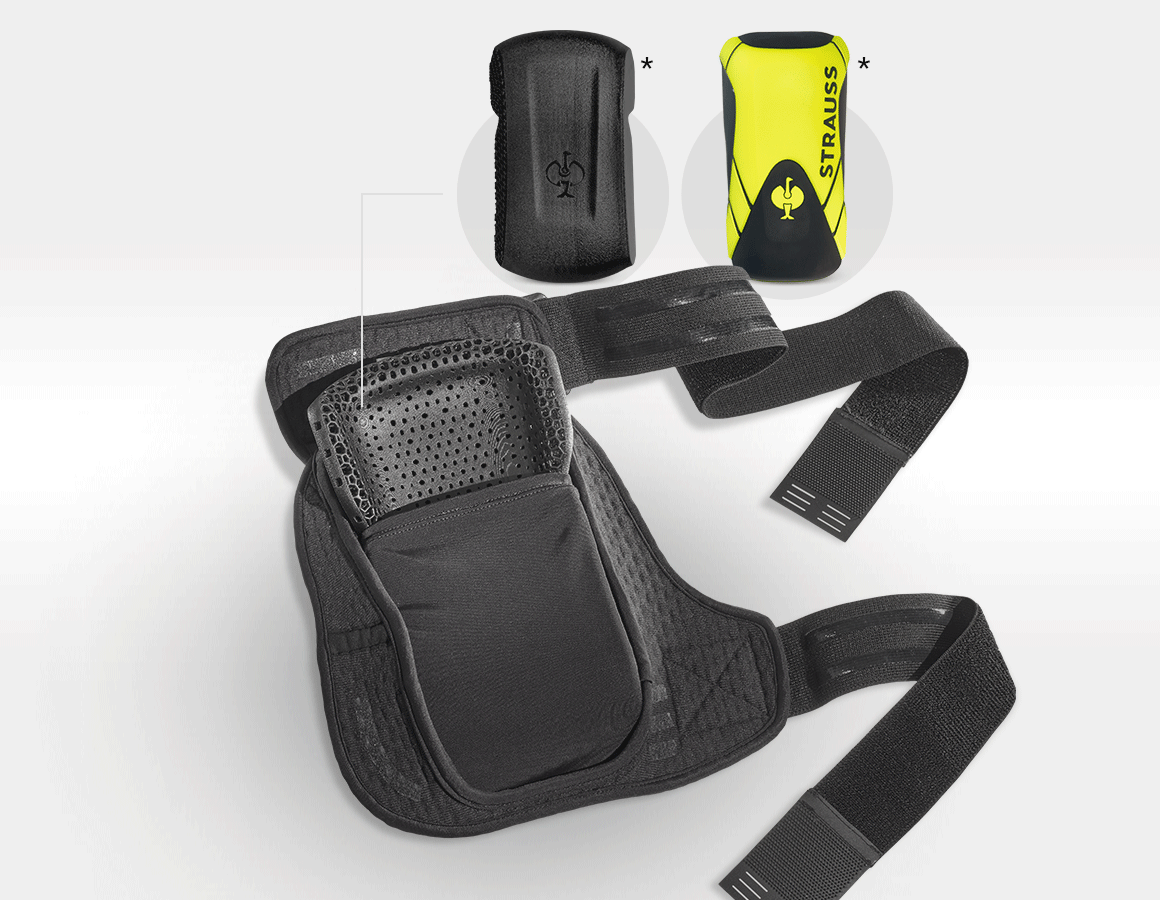 Additional image 4 e.s. Knee pad pocket Pro-Comfort, rough black/black