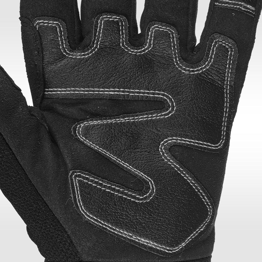 Detailed image e.s. Mechanic's winter gloves Mirage Ice black/grey