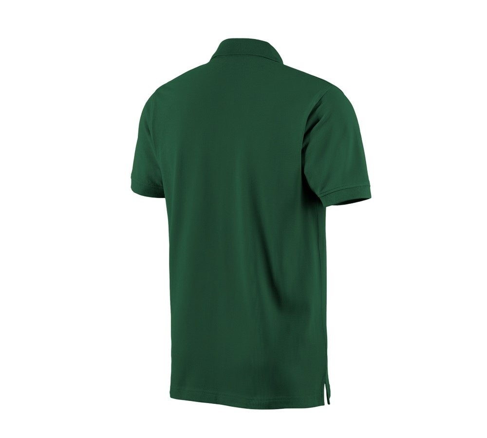 Secondary image e.s. Polo shirt cotton green