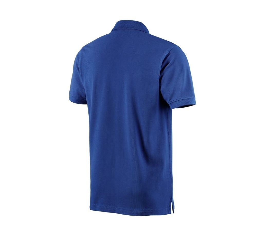 Secondary image e.s. Polo shirt cotton royal