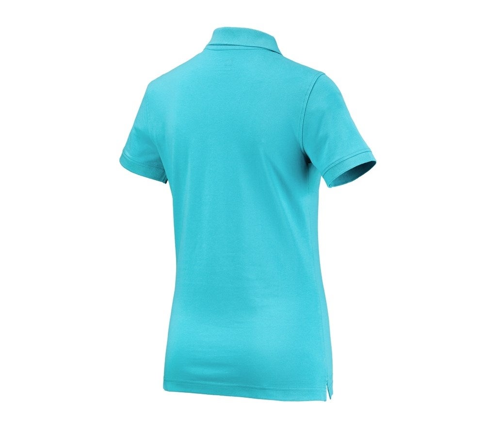 Secondary image e.s. Polo shirt cotton, ladies' capri